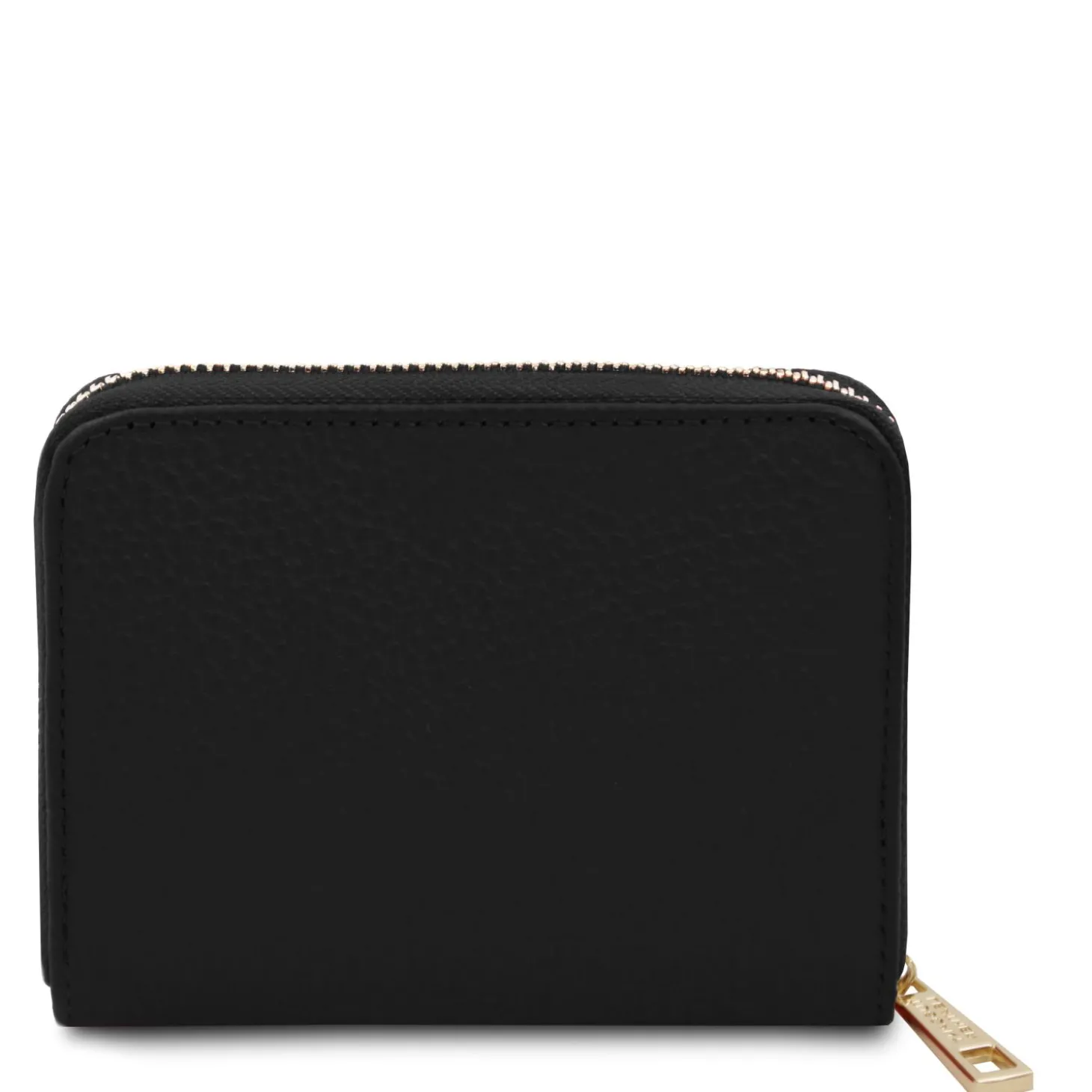Exklusive Damenbrieftasche aus Leder mit Rundum-Reißverschluss
