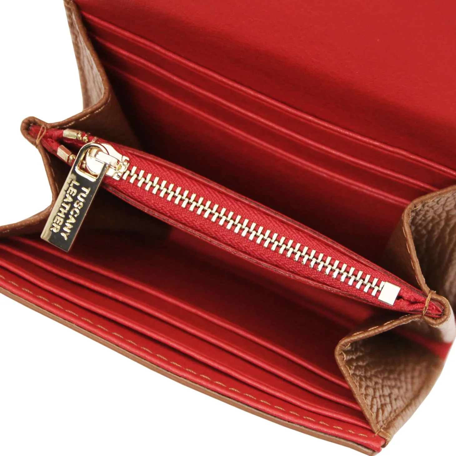 Exklusive Damenbrieftasche aus Leder - Klein