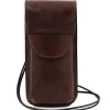 Exklusives Brillenetui aus Leder/Smartphone Etui aus Leder Gross