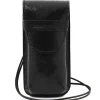Exklusives Brillenetui aus Leder/Smartphone Etui aus Leder Gross
