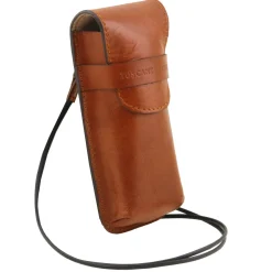 Exklusives Brillenetui aus Leder/Smartphone Etui aus Leder Gross