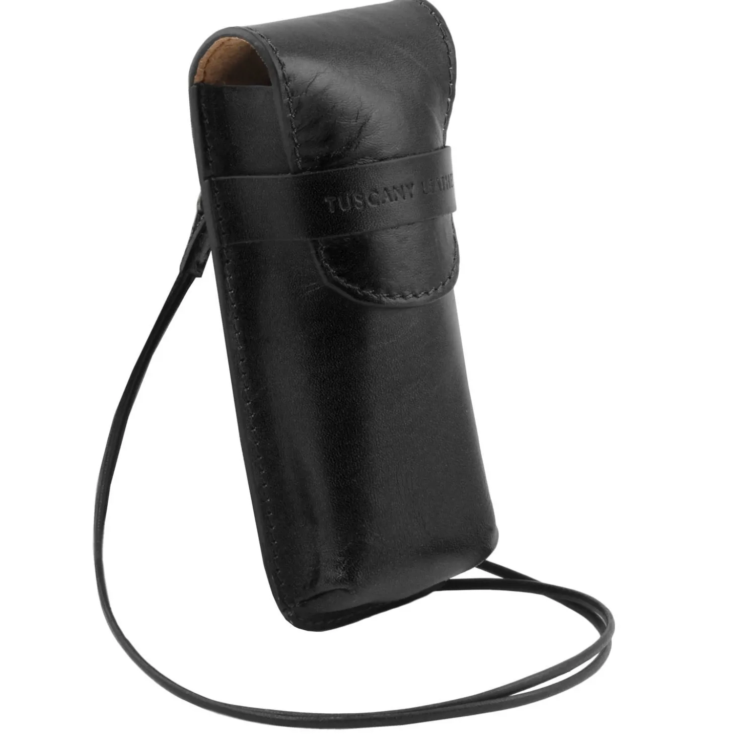 Exklusives Brillenetui aus Leder/Smartphone Etui aus Leder Gross