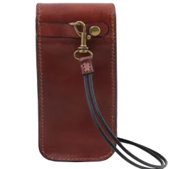 Exklusives Brillenetui aus Leder/Smartphone Etui aus Leder Gross