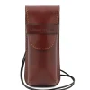 Exklusives Brillen-/Smartphone-/Uhren - Etui aus Leder