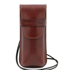 Exklusives Brillen-/Smartphone-/Uhren - Etui aus Leder