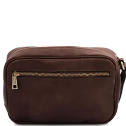 Handgelenktasche/Herrentasche aus Leder