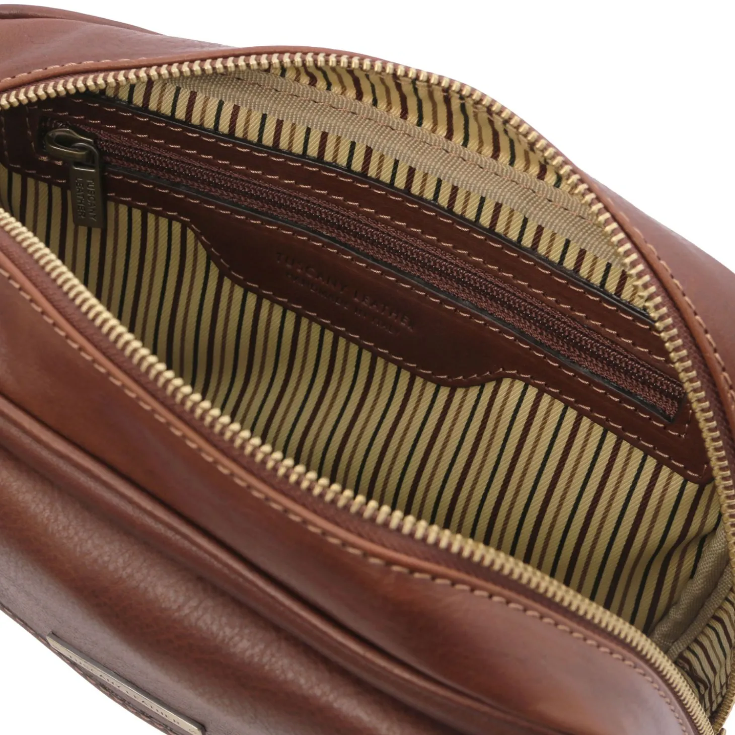 Handgelenktasche/Herrentasche aus Leder