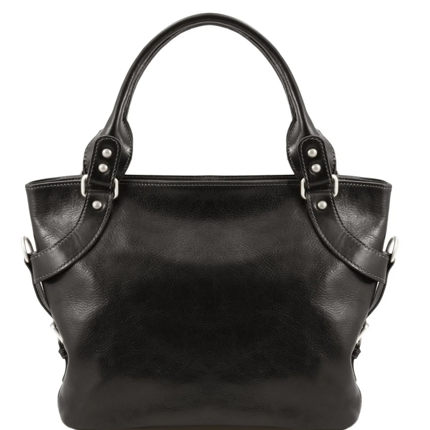 Henkeltasche aus Leder
