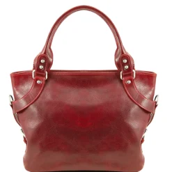 Henkeltasche aus Leder