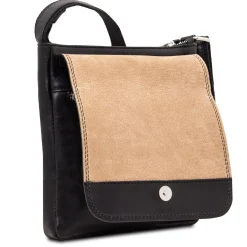 Herrentasche aus Leder mit Vordertasche