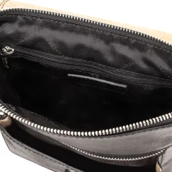 Herrentasche aus Leder mit Vordertasche