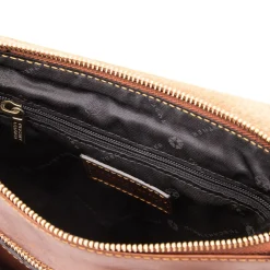 Herrentasche aus Leder mit Vordertasche