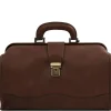 Klassische Doktortasche aus Leder mit Schnalle