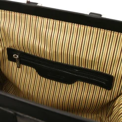 Klassische Doktortasche aus Leder mit Schnalle