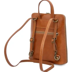 Kleiner Damenrucksack aus Leder