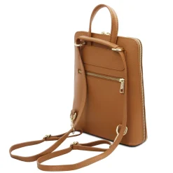 Kleiner Damenrucksack aus Leder