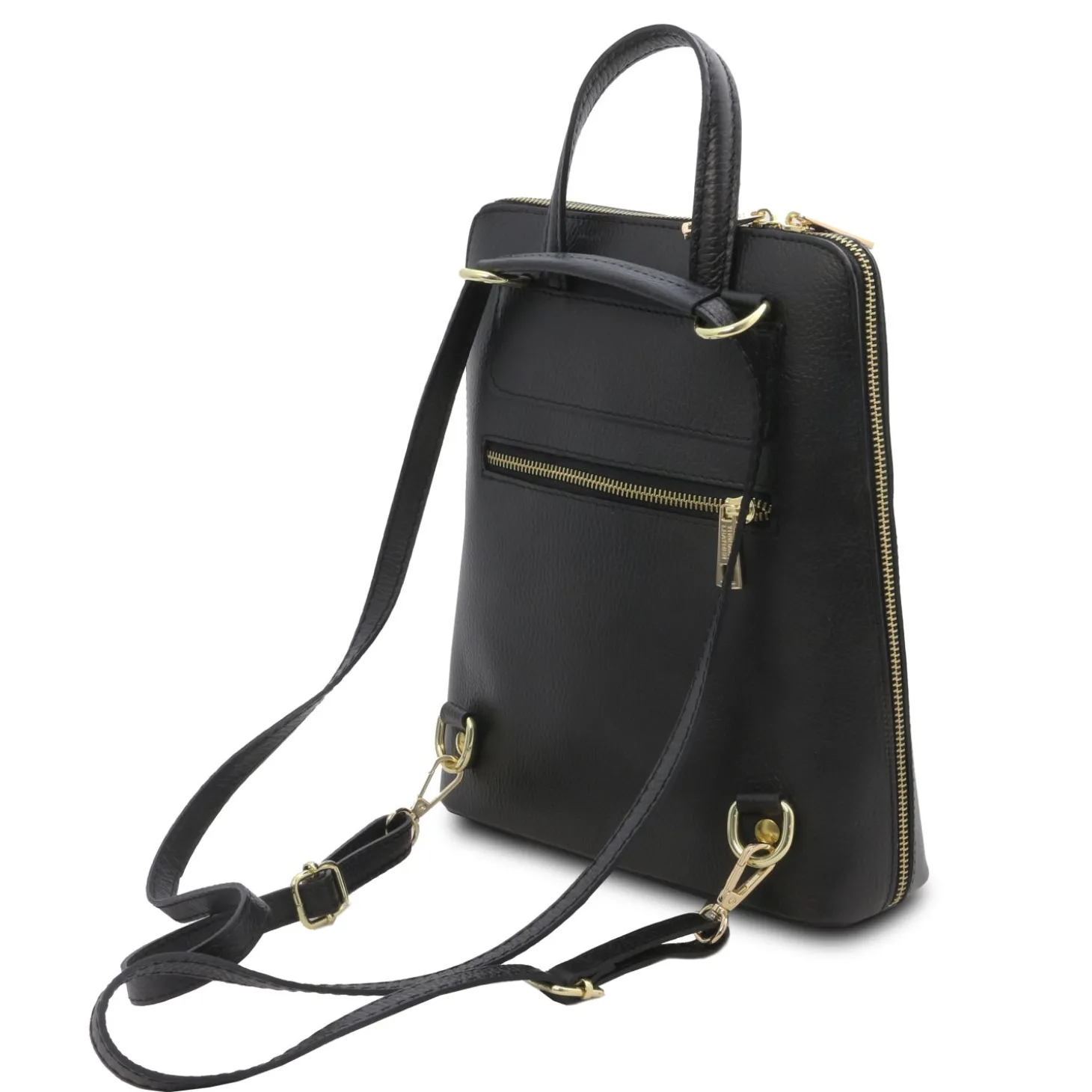 Kleiner Damenrucksack aus Leder