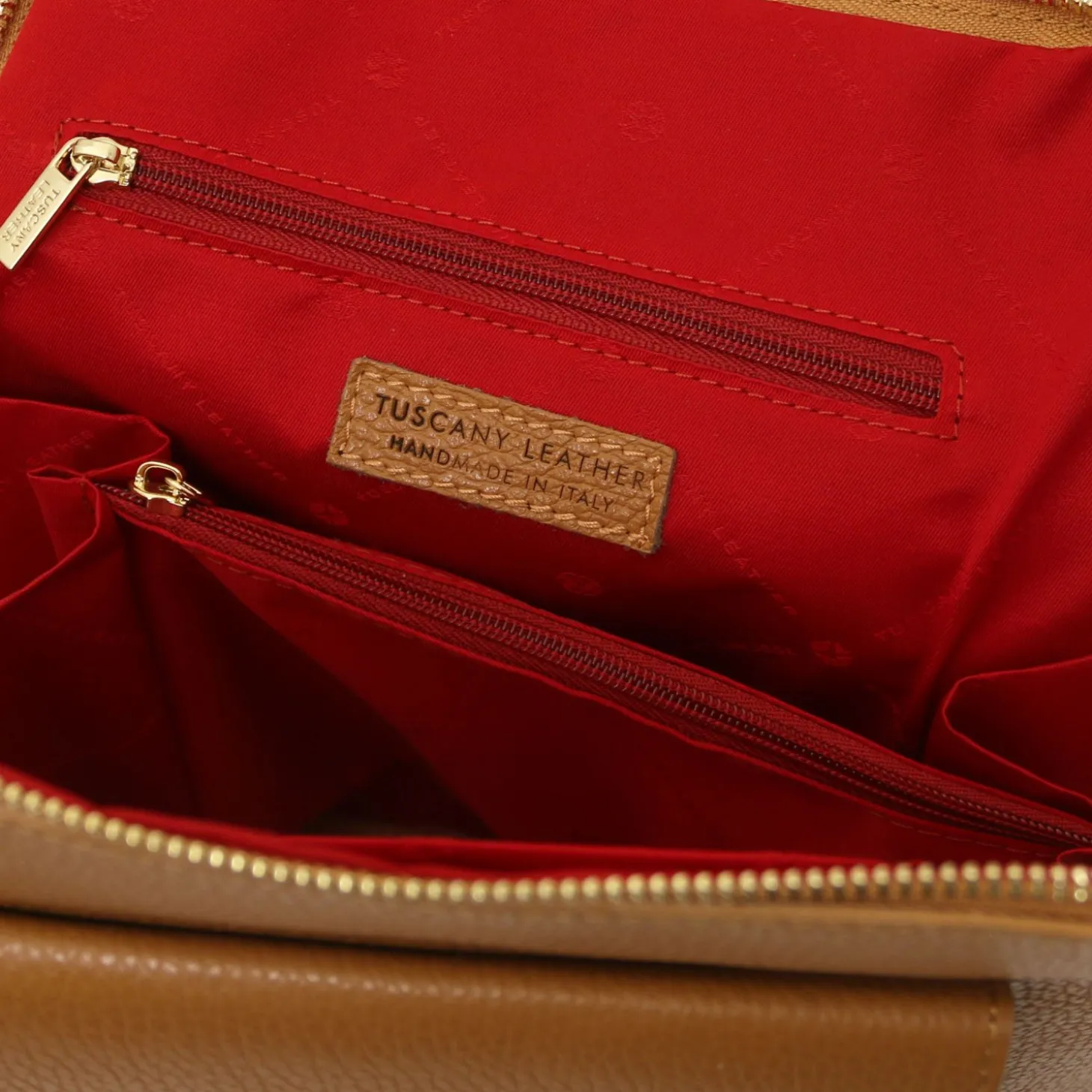 Kleiner Damenrucksack aus Leder