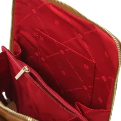 Kleiner Damenrucksack aus Leder