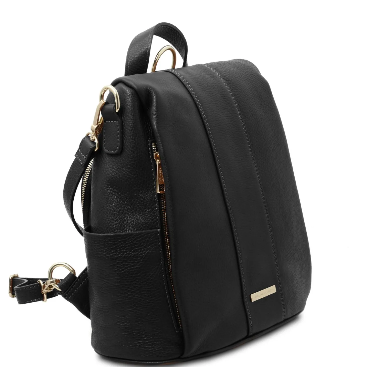 Lederrucksack aus Weichem Leder