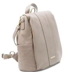Lederrucksack aus Weichem Leder