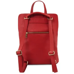 Lederrucksack Für Damen aus Weichem Leder