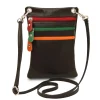 Mini Schultertasche aus Weichem Leder