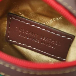 Mini Schultertasche aus Weichem Leder