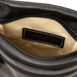Mini Schultertasche aus Weichem Leder