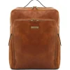 Notebook Rucksack aus Leder - Gross