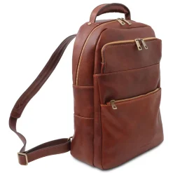 Notebook Rucksack aus Leder