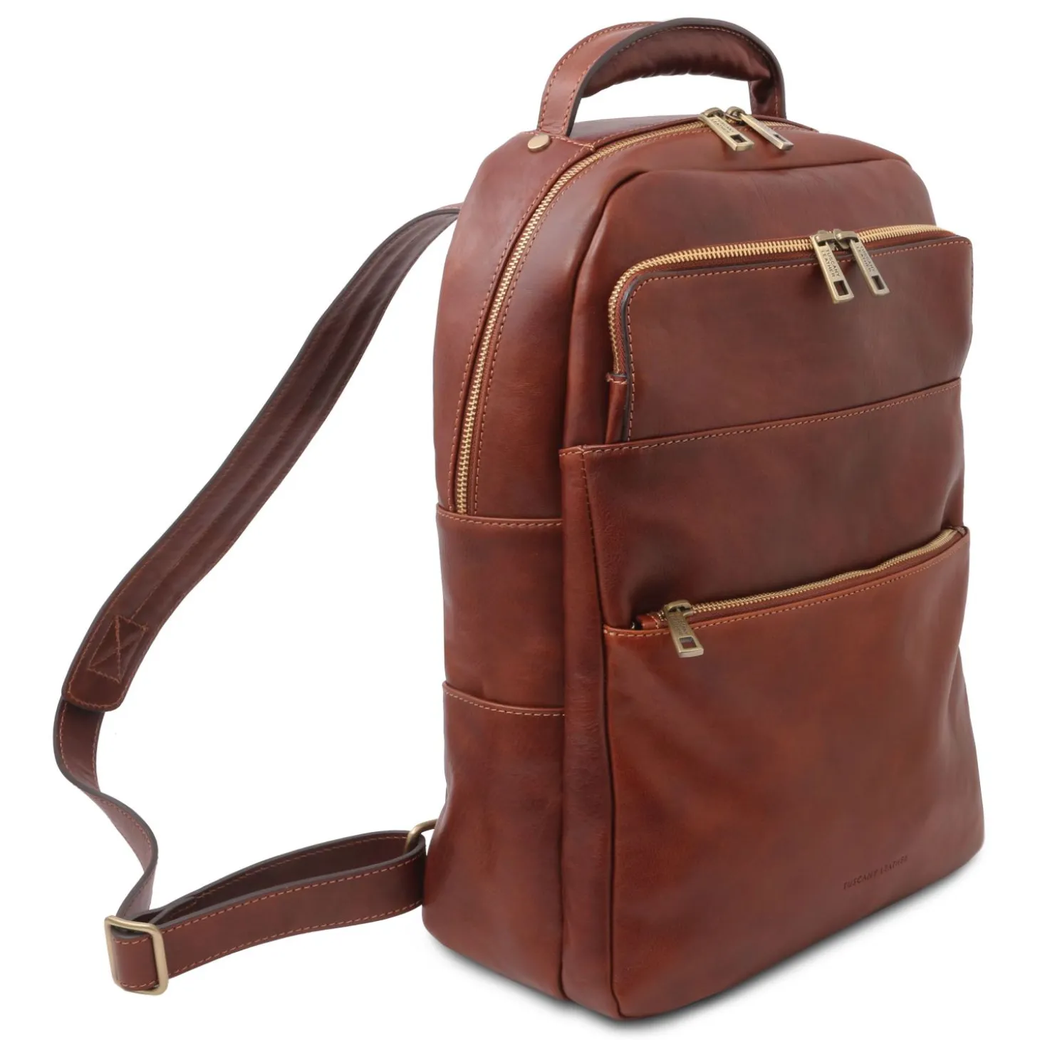 Notebook Rucksack aus Leder