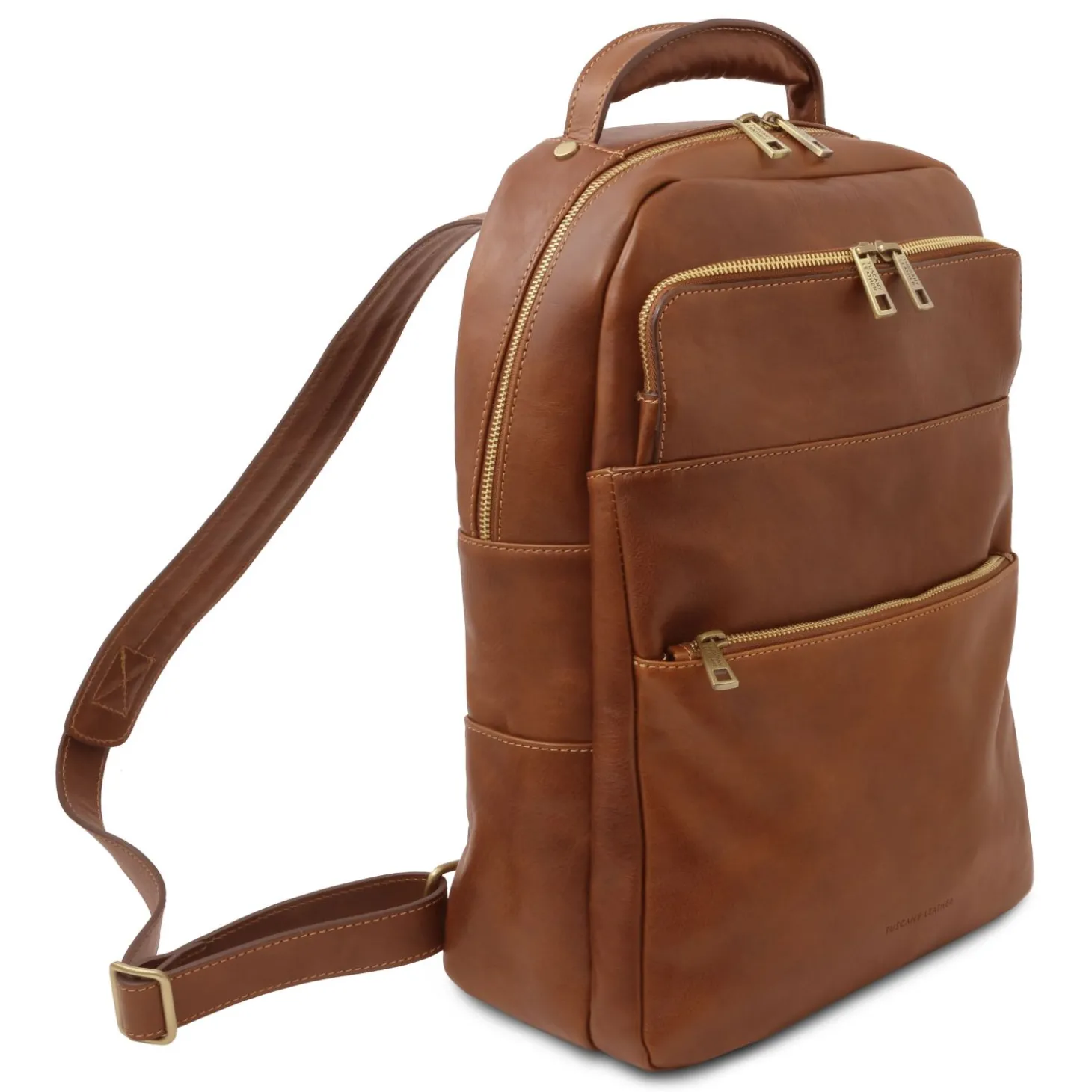 Notebook Rucksack aus Leder