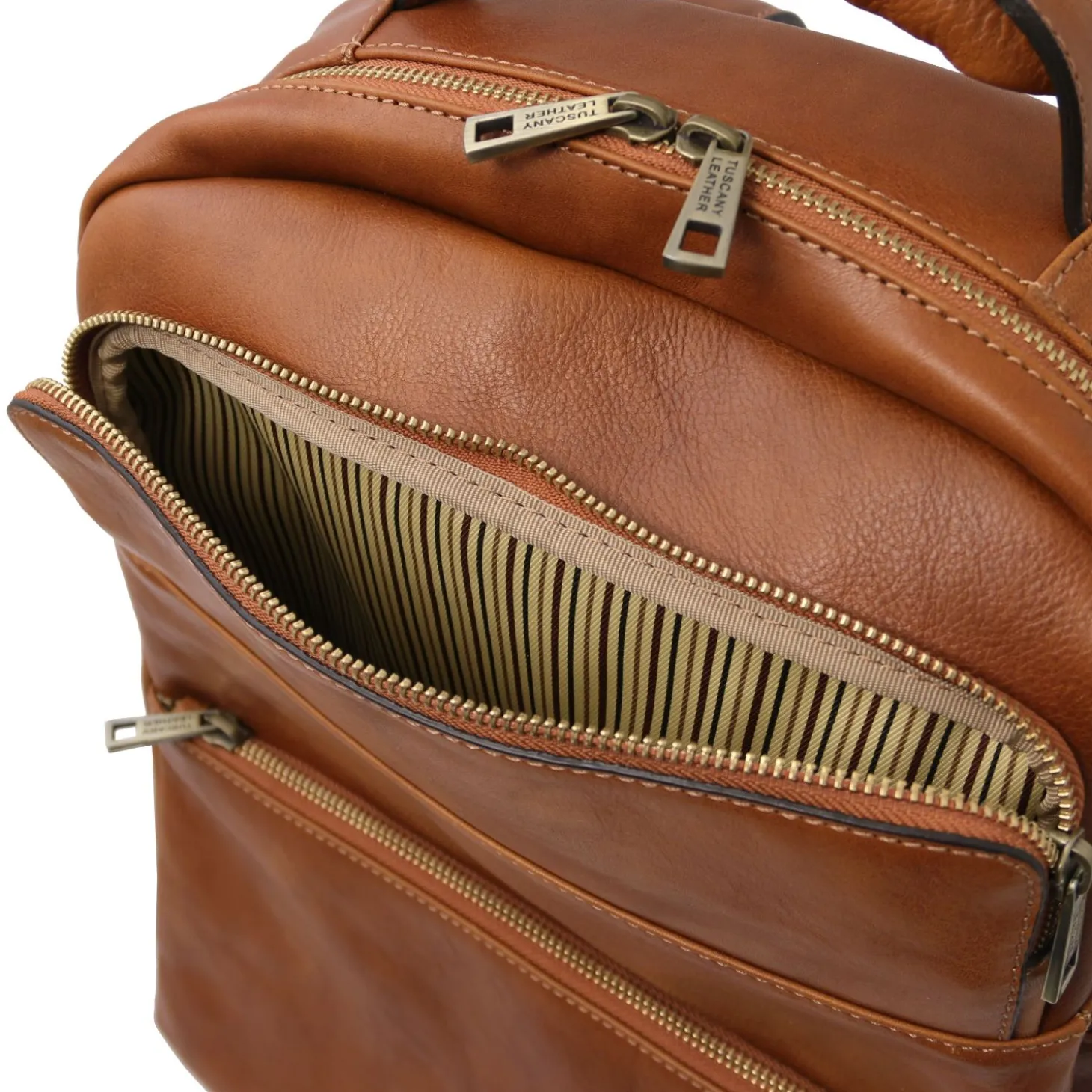 Notebook Rucksack aus Leder