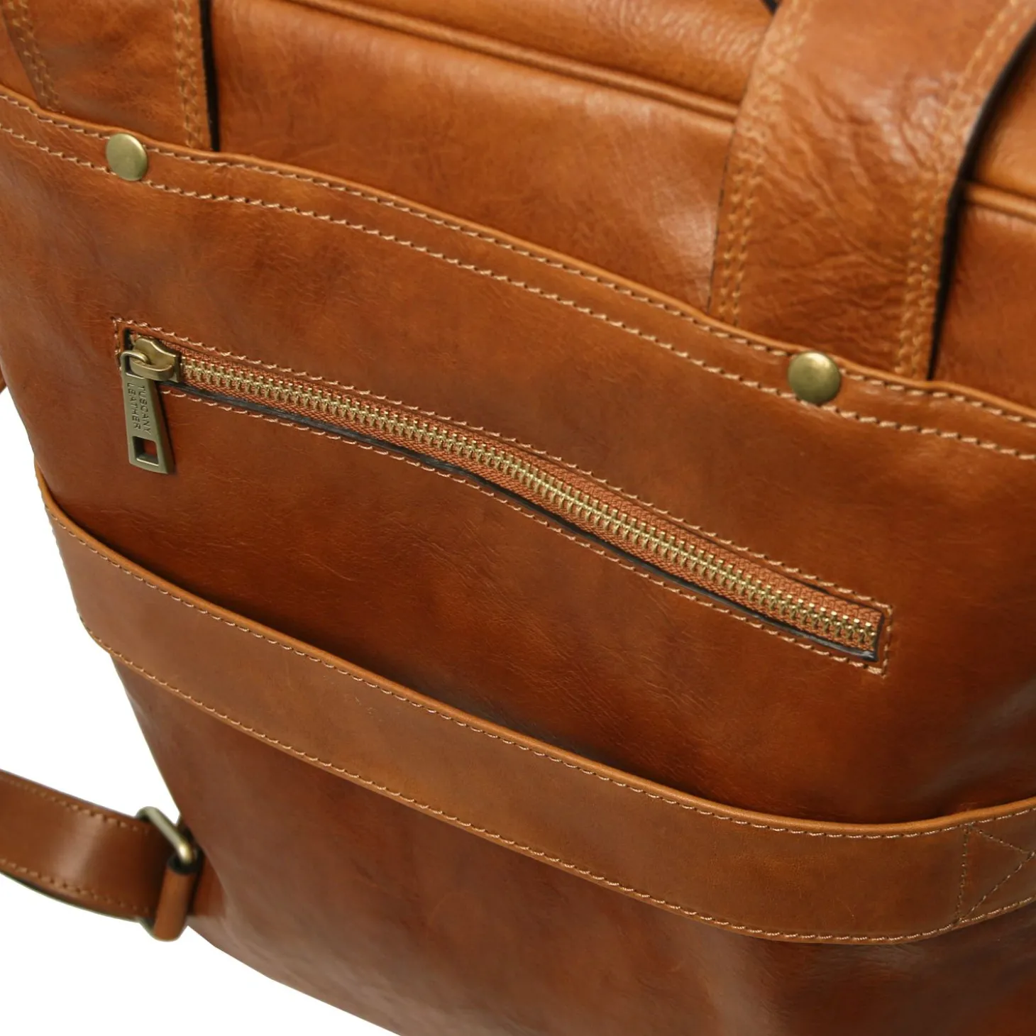 Notebook Rucksack aus Leder - Gross