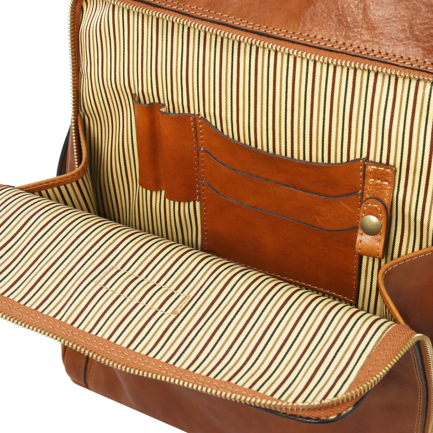 Notebook Rucksack aus Leder - Gross