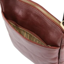 Praktische Umhängetasche aus Leder