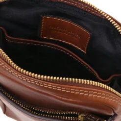 Praktische Umhängetasche aus Leder
