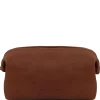 Reise - Kulturtasche aus Leder - Klein