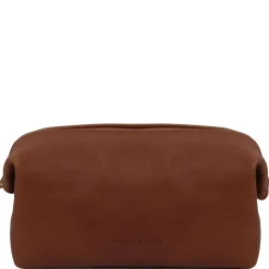 Reise - Kulturtasche aus Leder - Klein
