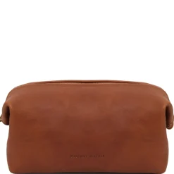 Reise - Kulturtasche aus Leder - Klein