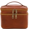 Reise - Kulturtasche aus Leder