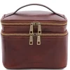 Reise - Kulturtasche aus Leder