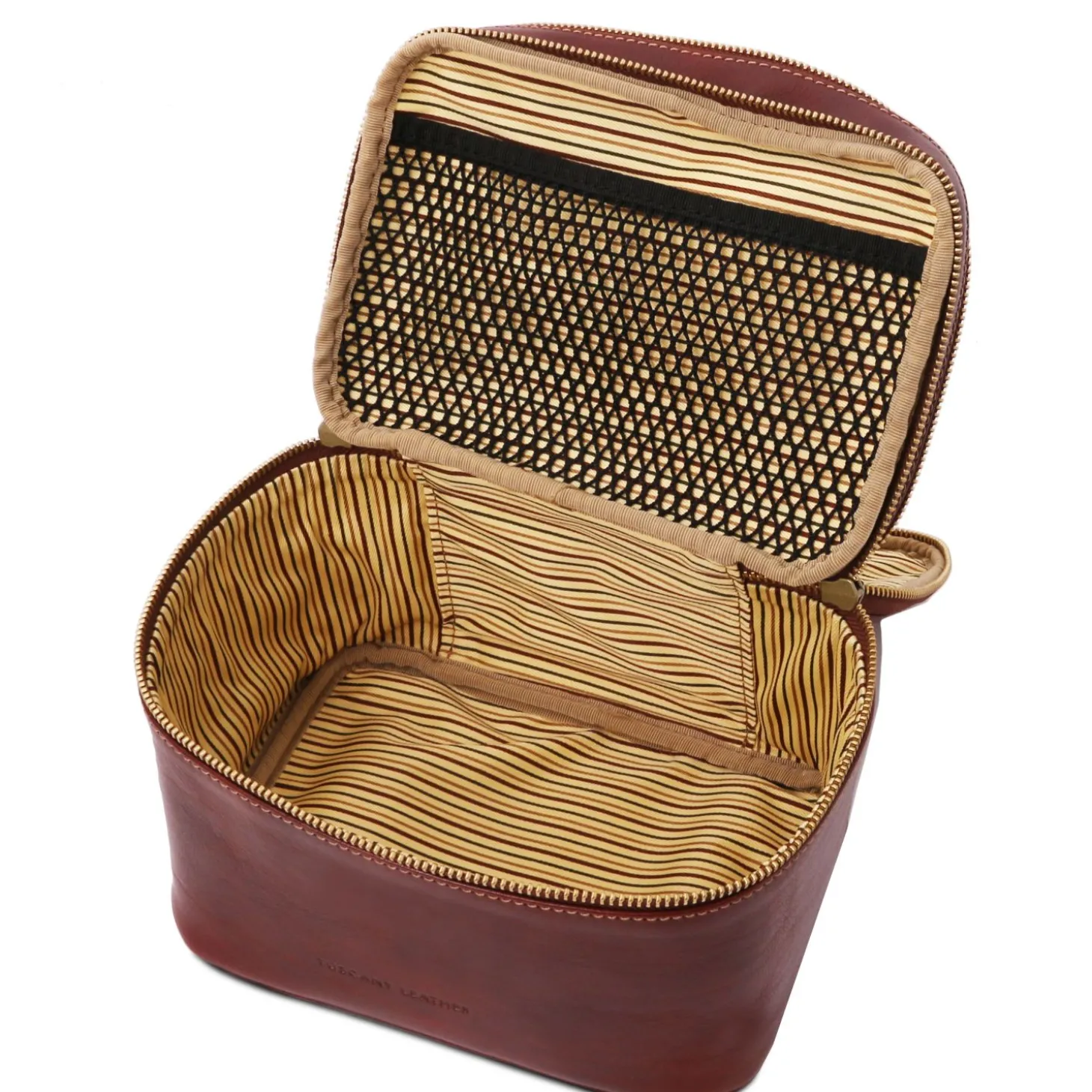 Reise - Kulturtasche aus Leder