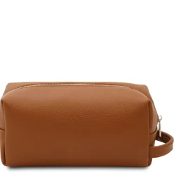 Reise - Kulturtasche aus Weichem Leder