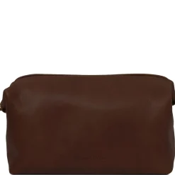 Reise- Kulturtasche aus Leder - Gross