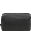 Reise- Kulturtasche aus Leder - Gross