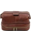 Reise Kulturtasche aus Leder