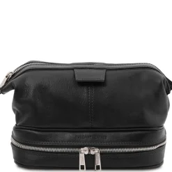 Reise Kulturtasche aus Leder
