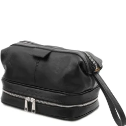 Reise Kulturtasche aus Leder